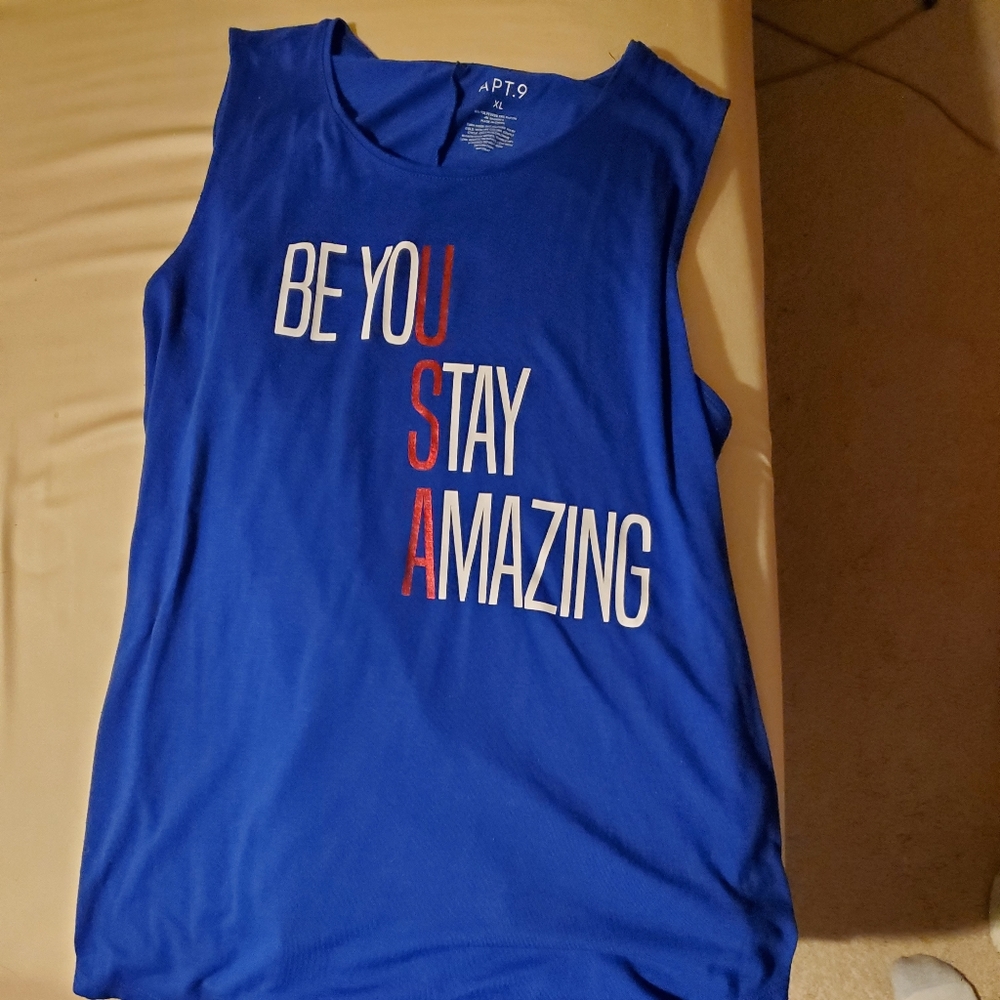 Apt 9 sleeveless top XL